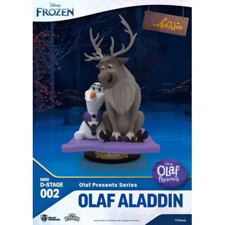 Frozen Mini Diorama Stage PVC Statue Olaf Presents Olaf Aladdin 12 cm termékfotója