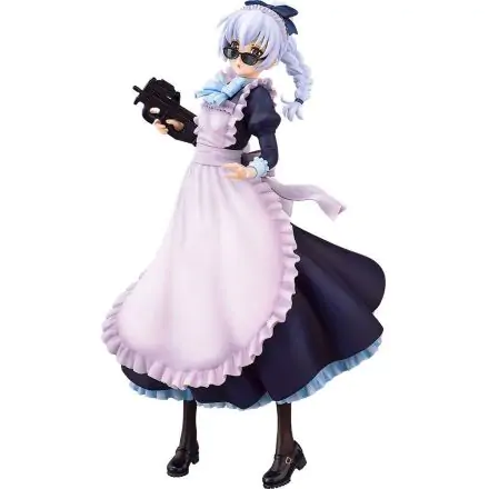 Full Metal Panic! Invisible Victory PVC Statue 1/7 Teletha Testarossa Maid Ver. 24 cm product photo