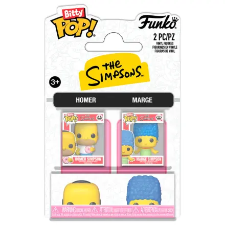 Funko Bitty POP pack 2 figures The Simpsons Homer & Marge product photo