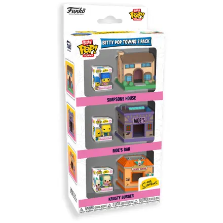 Funko Bitty Pop! 3-pack Towns The Simpsons product photo