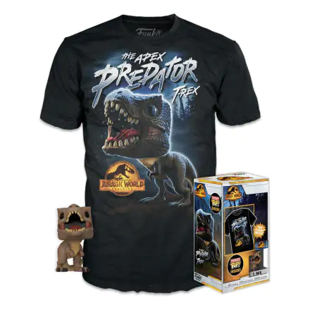 Jurassic World Pocket POP! & Kids Tee Box T-Rex product photo