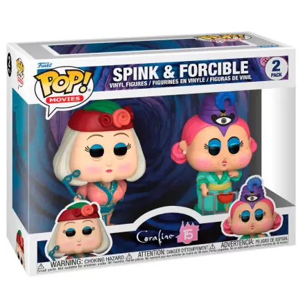 Funko POP pack 2 figures Coraline Spink & Forcible termékfotója