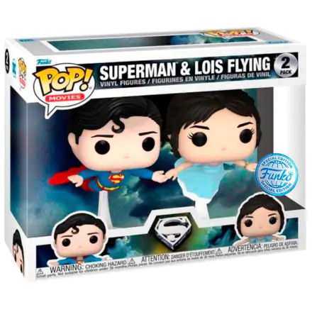 POP pack 2 figures DC Comics Superman & Lois Flying Exclusive termékfotója