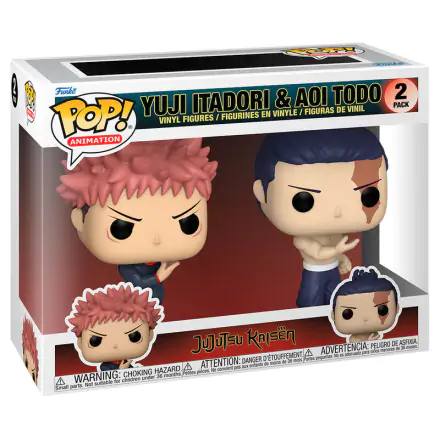 Jujutsu Kaisen POP! Animation Vinyl Figure Itadori & Todo 9 cm termékfotója