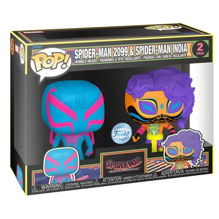 Funko POP pack 2 figures Spider-Man - Spider-Man 2099 & Spider-Man India Exclusive termékfotója