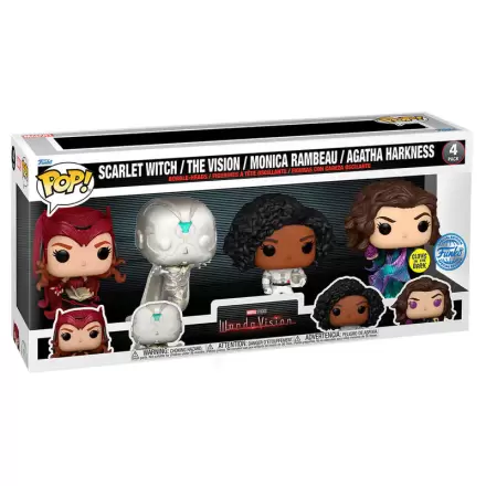 Funko POP pack 4 figures Funko POP Marvel WandaVision Exclusive product photo
