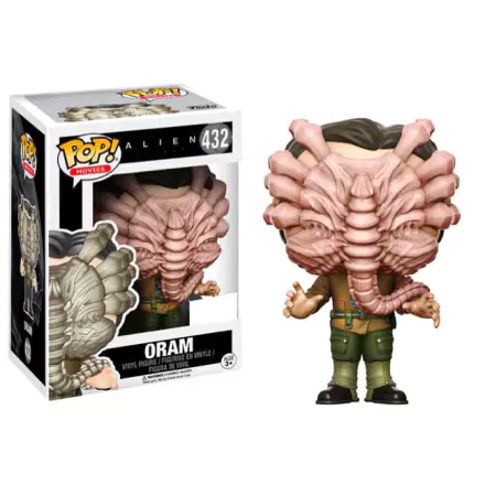 POP figure Alien Covenant Oram with Facehugger Exclusive product photo