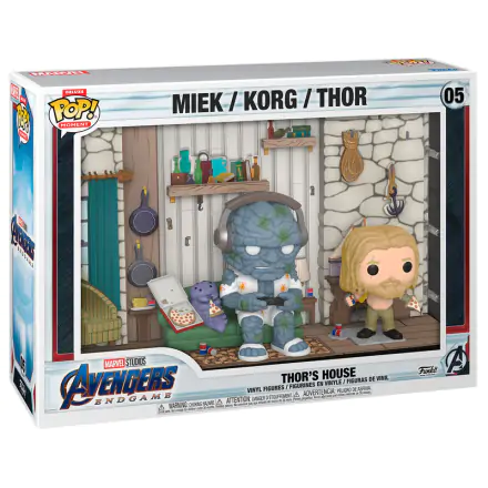 Avengers Endgame POP Moments Deluxe Vinyl Figures 2-Pack Thor's House 9 cm termékfotója