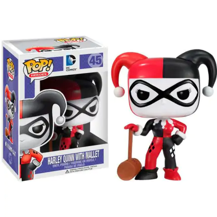 DC Comics POP! Vinyl Figure Harley Quinn & Mallet 9 cm termékfotója