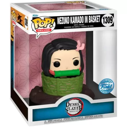 POP figure Deluxe Demon Slayer Kimetsu no Yaiba Nezuko Kamado in Basket Exclusive termékfotója