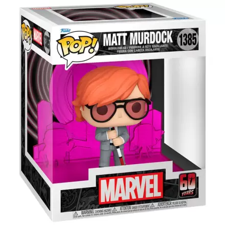 Daredevil 60th Anniversary Funko POP! Deluxe Vinyl Figure Matt Murdock w/ Radar 13 cm termékfotója