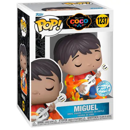 Coco POP! Disney Vinyl Figure Miguel w/guitar (Glow-in-the-Dark) 9 cm termékfotója