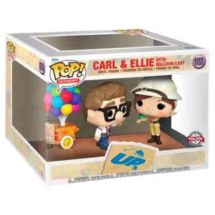 POP figure Disney Pixar Up Carl & Ellie with Balloon Cart Exclusive product photo