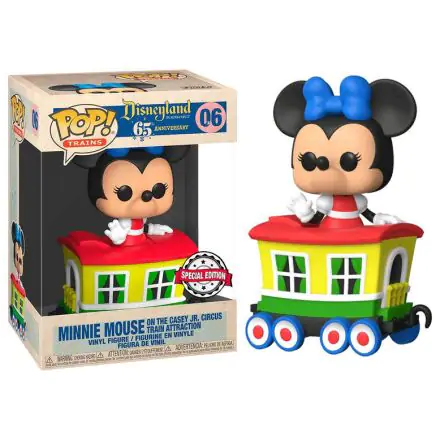 Disneyland Resort POP! Disney Train Cart Vinyl Figure Minnie Mouse on the Casey Jr. Circus Train Attraction 9 cm termékfotója