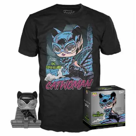 Funko POP figure & tee box DC Jim Lee Catwoman termékfotója