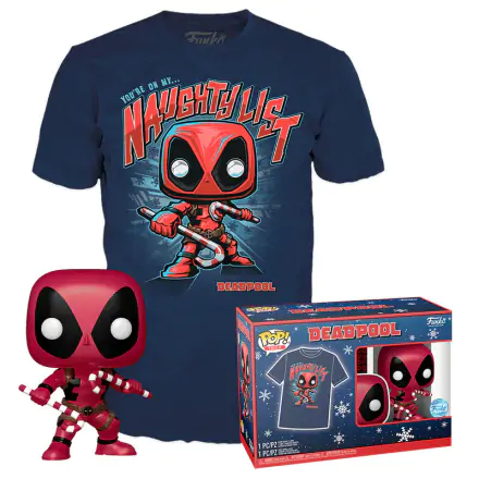 Funko POP! figure & tee box Deadpool termékfotója