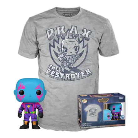 Funko POP figure & tee box Guardians of the Galaxy Vol. 3 Drax (BKLT) product photo