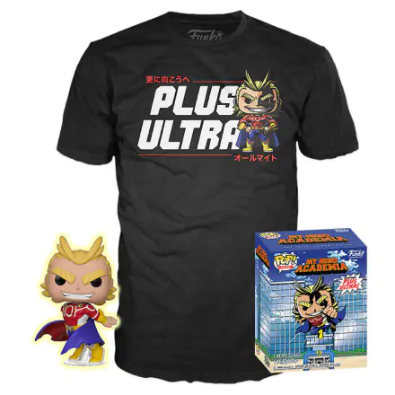 Funko POP figure & tee box My Hero Academia All Might Exkluzív termékfotója