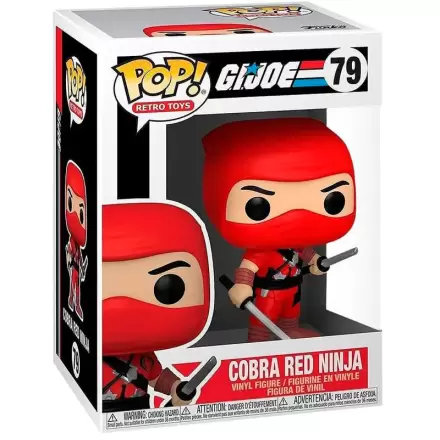 POP figure G.I. Joe Cobra Red Ninja Exclusive termékfotója
