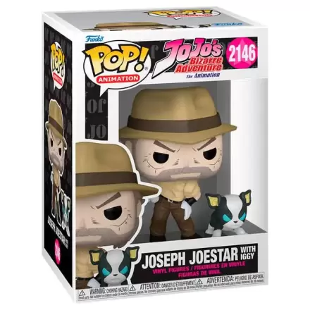 Funko POP figure Jojo's Bizarre Adventure Joseph Joestar with Iggy product photo