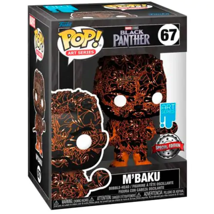 Black Panther Legacy POP! Artist Series Vinyl Figure M'Baku 9 cm termékfotója