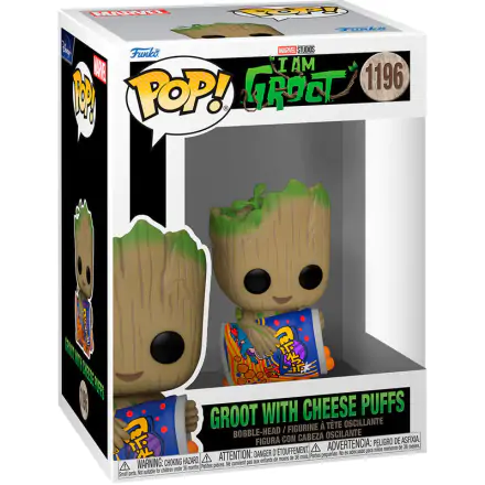 I Am Groot POP! Vinyl Figure Groot w/Cheese Puffs 9 cm termékfotója