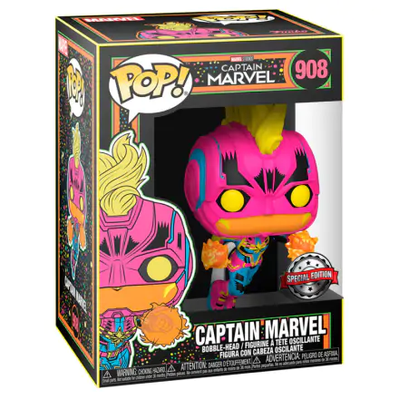 POP figure Marvel Captain Marvel Black Light Exclusive product photo