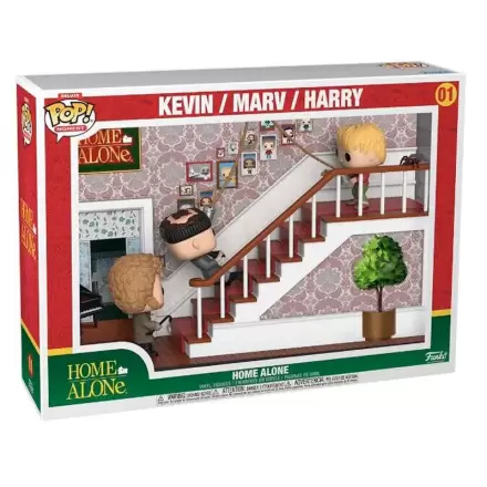 Funko POP figure Moments Deluxe Home Alone Staircase product photo