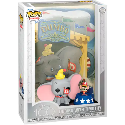 Disney's 100th Anniversary POP! Movie Poster & Figure Dumbo 9 cm termékfotója