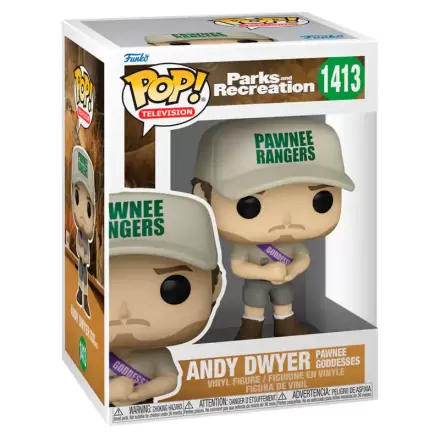 POP figure Parks & Recreation Andy with Sash product photo