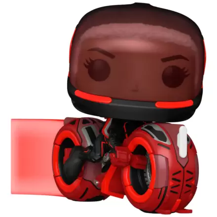 Funko POP figure Rides Disney Tron Ares Athena with Light Cycle product photo