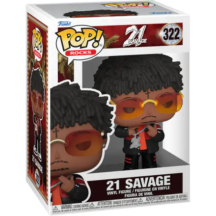 21 Savage POP! Rocks Vinyl Figure 21 Savage 9 cm termékfotója