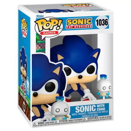 Funko POP figure Sonic The Hedgehog Sonic with Chao termékfotója