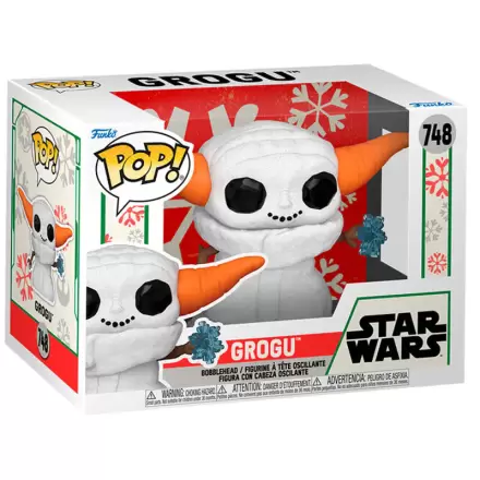 Funko POP figure Star Wars Grogu Snowman termékfotója