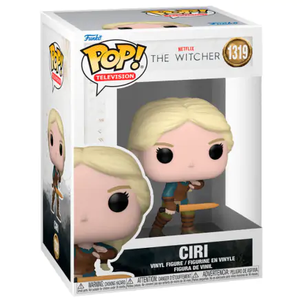 The Witcher POP! TV Vinyl Figure Ciri w/sword 9 cm termékfotója