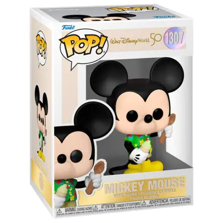 Walt Disney Word 50th Anniversary POP! Disney Vinyl Figure Aloha Mickey Mouse 9 cm termékfotója