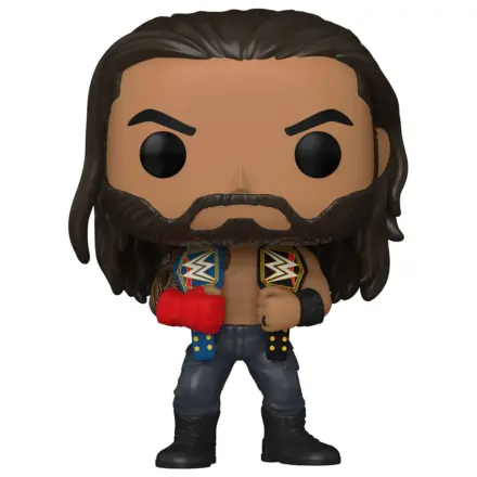 WWE POP! Vinyl Figure Roman Reigns w/Belts 9 cm product photo