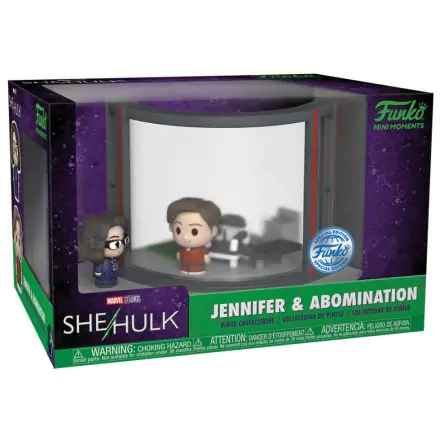 She-Hulk POP! Mini Moment Vinyl Figure Jennifer & Abomination 5 cm product photo