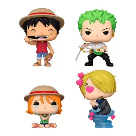 Funko POP pack 4 figures One Piece Exclusive termékfotója