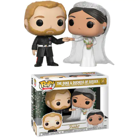 POP pack 2 figures Royal Wedding Duke Duchess Sussex product photo