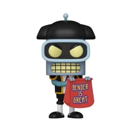 Futurama Pop! Animation Vinyl Figure Bender (Matador) 9 cm termékfotója