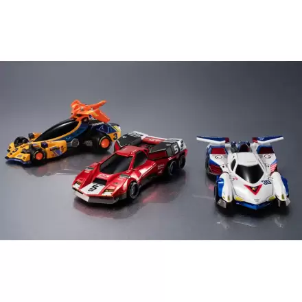 Future GPX Cyber Formula Vehicles 3-Pack Asurada G.S.X & Albatrander 602 & Aoi Superion GT Set Heritage Edition 7 cm      product photo