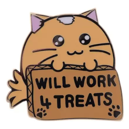 Fuzzballs Pin Badge Whisky Will Work 4 Treats Limited Edition product photo