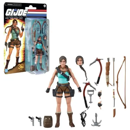 G.I. Joe Classified Series Retro Cardback Collaborative Action Figure Lara 