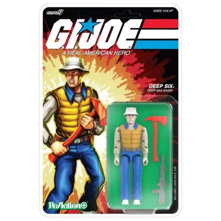 G.I. Joe (Comic) ReAction+ Action Figure Wave 09 Deep Six product photo