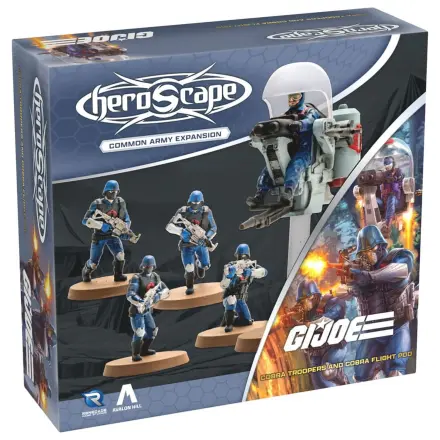 G.I.Joe Heroscape Army Expansion Cobra Troopers & Cobra Flight Pod (Common) *English Version* product photo