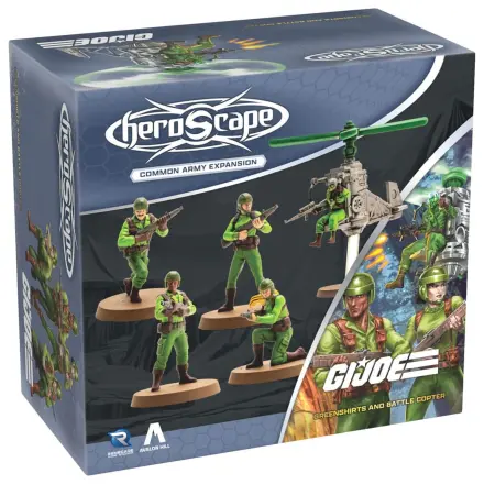 G.I.Joe Heroscape Army Expansion Greenshirts & Battle Copter (Common) *English Version* product photo
