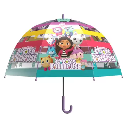 Gabby Doll House manual transparent bubble umbrella 48cm product photo