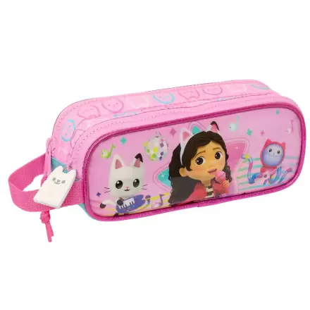 Gabby's Dollhouse Party double pencil case product photo