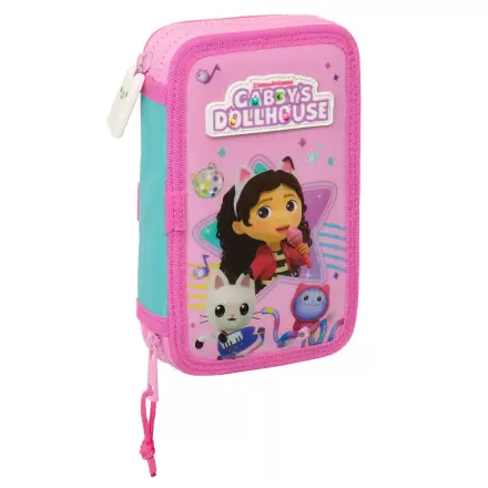 Gabby's Dollhouse Party double pencil case 28pcs product photo